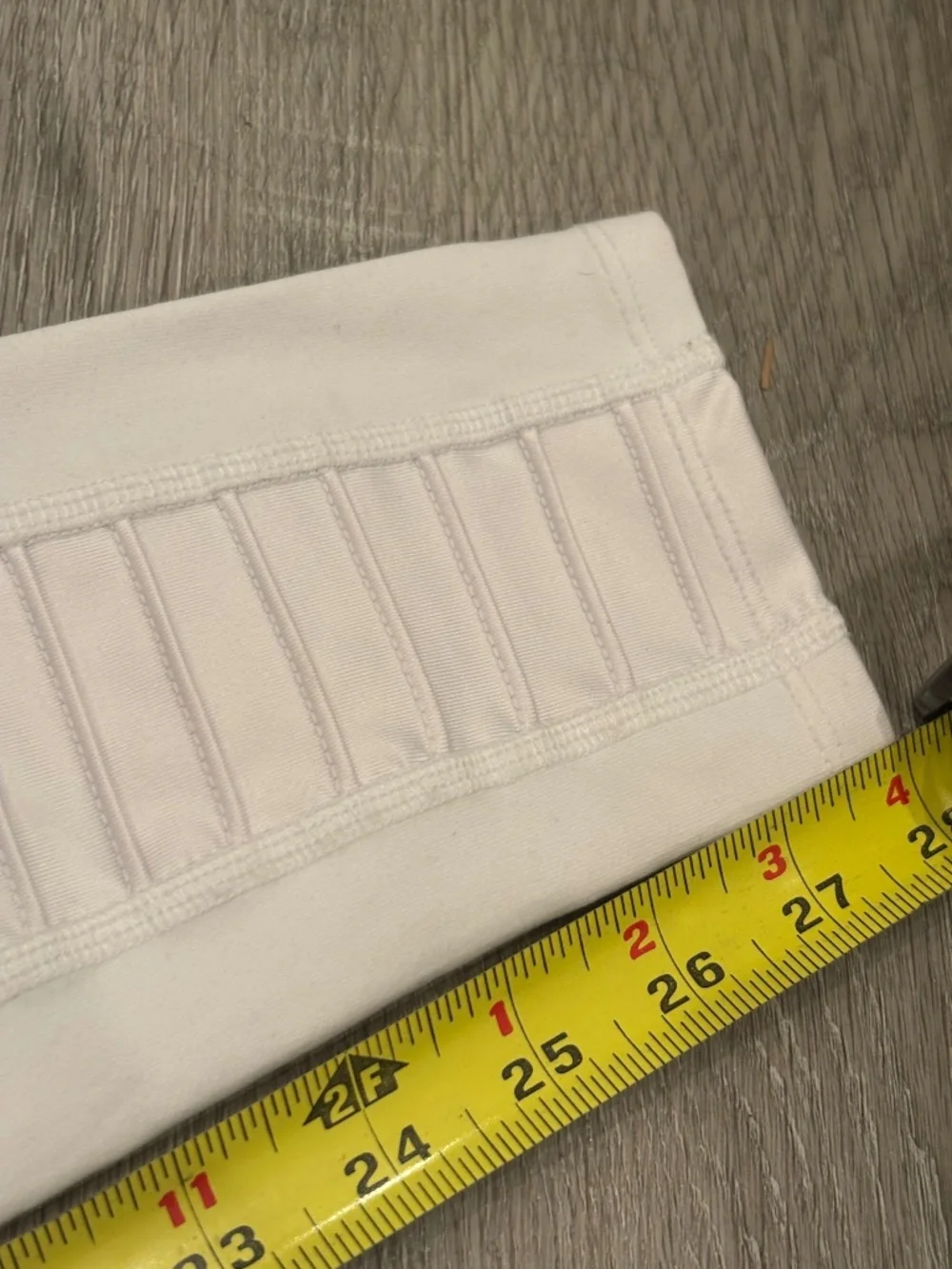 ALO Yoga High Waisted Moto Leggings Pants White Active Stretch Womens S NWOT
